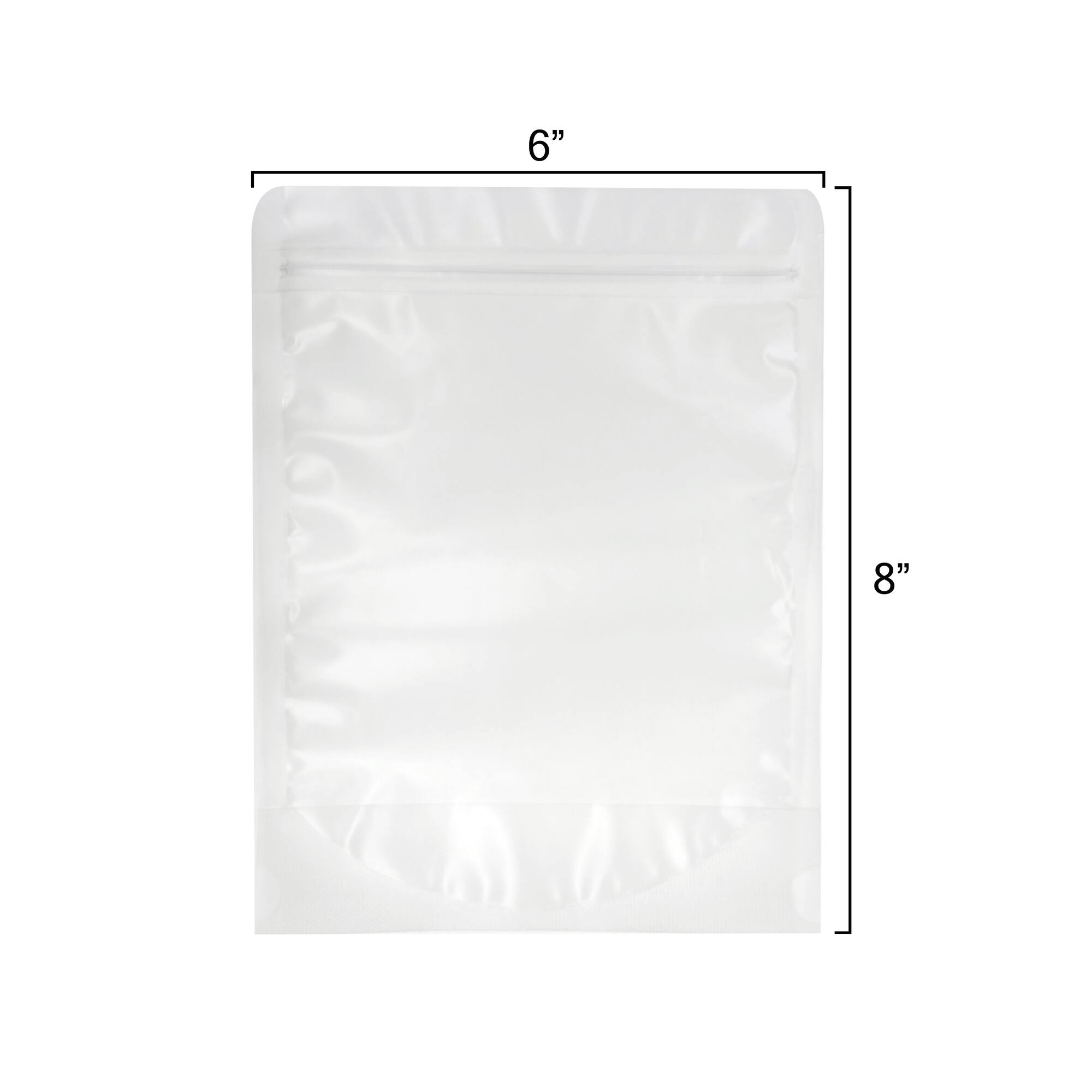 6" x 8" Clear Resealable Mylar Bags, 25ct. by Make Market®
